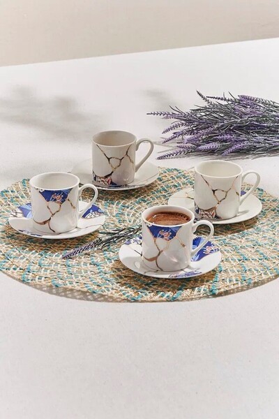 Paşabahçe Türk Kahve Fincanı Seti 4 Kişilik 8 Parça