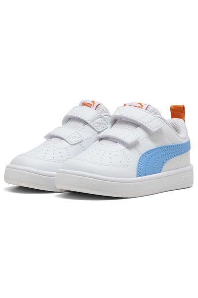 Puma Rickie V Inf 391328 -37 Orthopedic Baby Sports Shoes White-Blue
