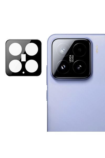 NANOSPACE واقي كاميرا بعدسات سوداء متوافقة مع هاتف Xiaomi 15