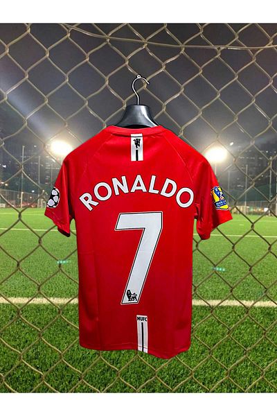 After Party Tricou Cristiano Ronaldo Manchester/United 2008 finala Ligii Campionilor de la Moscova (maneci scurte) AG