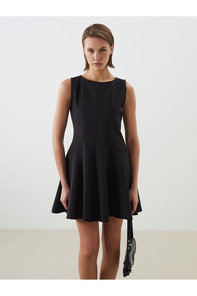 LC Waikiki Rochie mini Klos sezon nou - S5O266Z8