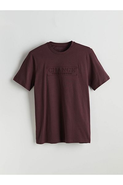 LC Waikiki LCW Crew Neck Short Sleeve Printed Combed Cotton Men's T-Shirt