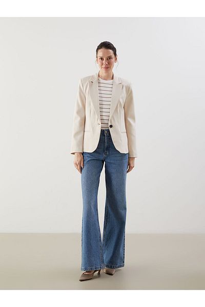 LC Waikiki Lcw Regular Fit Women's Blazer Jacket Fast Fashion