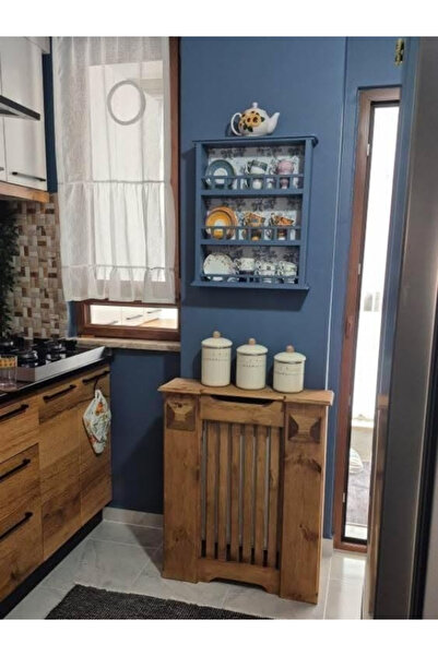 handwood ½100 ahşap Petek Önü Kapama koyu ceviz Dresuar Petek Kaplama