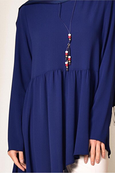 Alvina Asymetric Cut Volan Tunic 4864