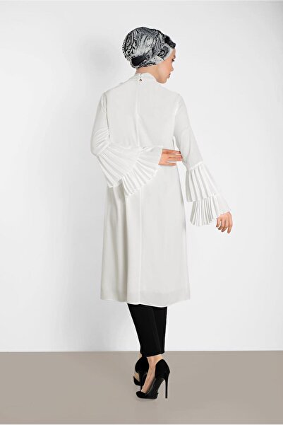 Alvina Salaş Tunic with Pleated Sleeve 4285
