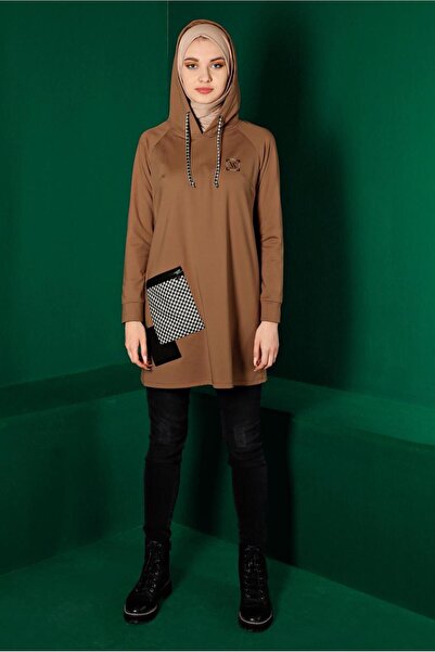 Alvina Λεπτομερές τουνίκ με τσέπες Crowfoot 43299