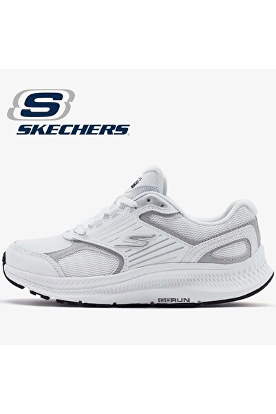 SKECHERS Go Run Consistent 2.0 128606 Advantage Kadın Koşu Ayakkabısı BEYAZ