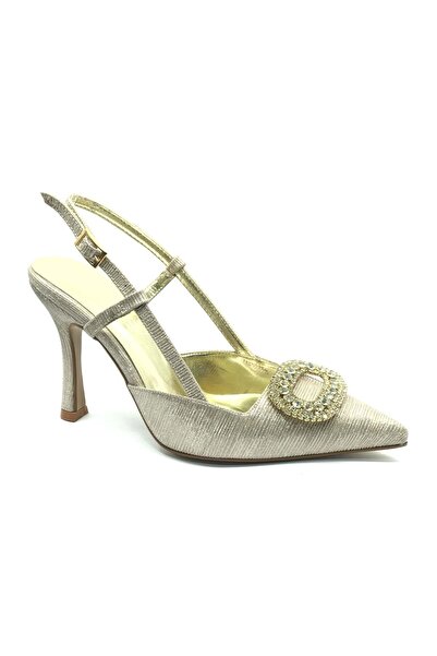 KOCAMANLAR Детальний опис Жіночі туфлі на високих підборах із відкритою п'ято...