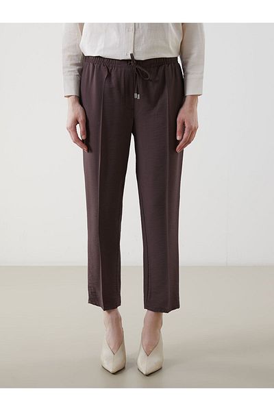 LC Waikiki New Season Elastic Waist Carrot Cut Women's Trousers - S5Fu64Z8