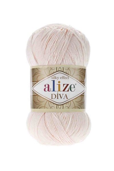 Alize Καλοκαιρινό φόρεμα Diva Mercerized 382 Model Crop - Light Peach Bikini Pareo