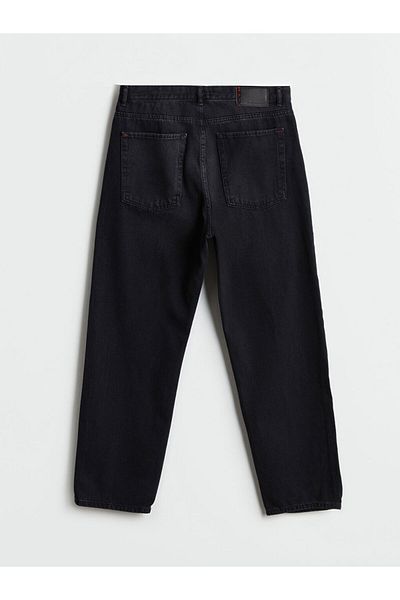LC Waikiki Lcw Jeans Black Baggy Fit Men's Jeans Pants