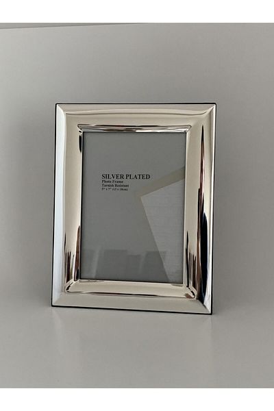 Yenigeldi Silver Frame (13-18cm), Smooth and Glossy. Velvet Back.