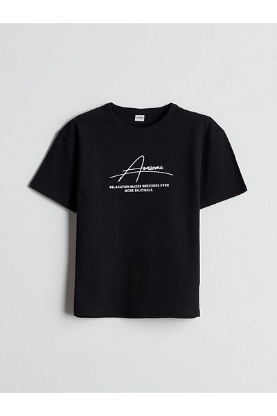 LC Waikiki Lcw Crew Neck Boys T-Shirt and Shorts