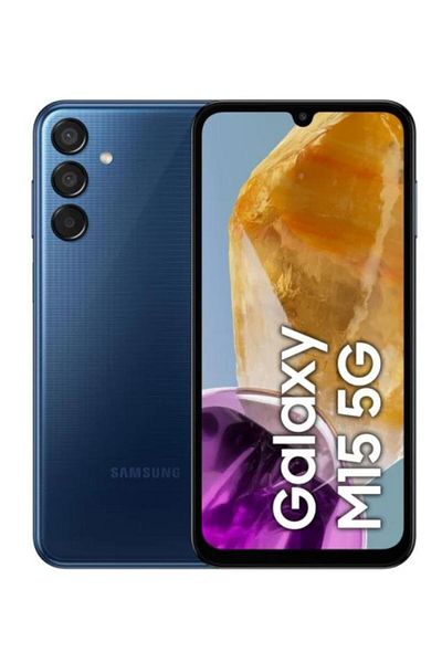 Samsung Telefon mobil Samsung Galaxy M15, ecran tactil capacitiv Super AMOLED 6.5", 4GB RAM, 128GB