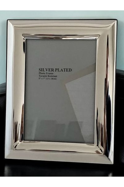 Yenigeldi Silver Frame (13-18cm), Smooth and Glossy. Velvet Back.