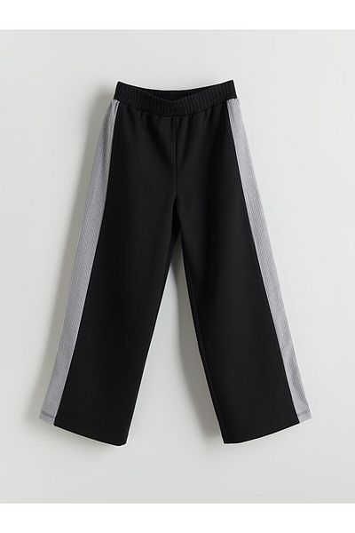 LC Waikiki Girls' Trousers with Elastic Waist