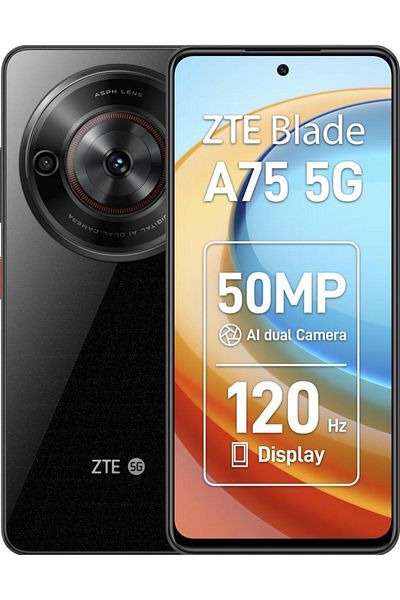 ZTE Telefon Mobil ZTE Blade A75 5G, Octa-Core, IPS LCD 6.6", 4GB RAM, 128GB, Dual Camera