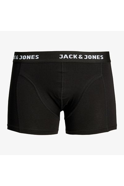 Jack & Jones JACK&JAONES Jacanthony Ανδρικό Μαύρο Μπόξερ 3 Τεμαχίων