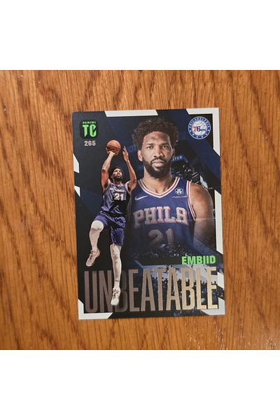 Panini Nba Player Card - Embid Unbeatable 265