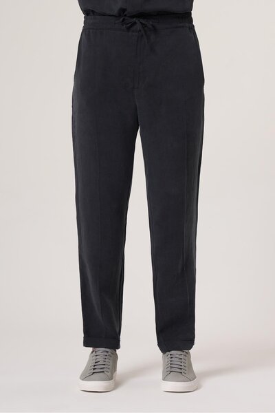 wellwe GRIGIO ANTRASİT CUPRA LYOCELL DOKUMA JOGGER PANTOLON