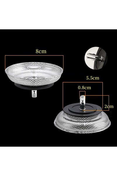 Choice مصفاة حوض الصرف الصحي من الفولاذ المقاوم للصدأ، فلتر تصريف حوض الاستحم...