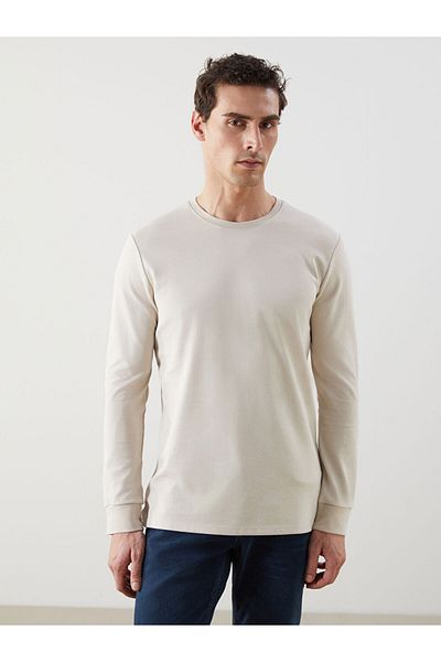 LC Waikiki Crew Neck Long Sleeve Men's Sweatshirt