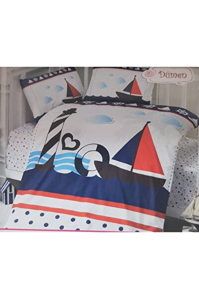 Kotonia Home Complete 8-piece crib set Bebe - Barcute, 100% cotton with sponge protections for the crib