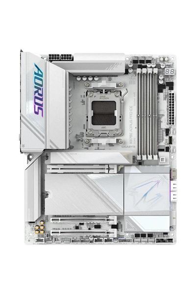 Gigabyte Placa de baza GIGABYTE X870E AORUS PRO ICE, AMD X870E, AM5, ATX, DDR5