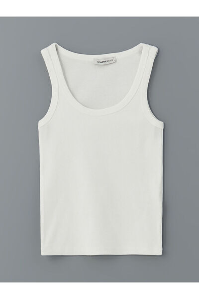 LC Waikiki Create Your Style from Uzg Store |   U Neck Women's Tank Top