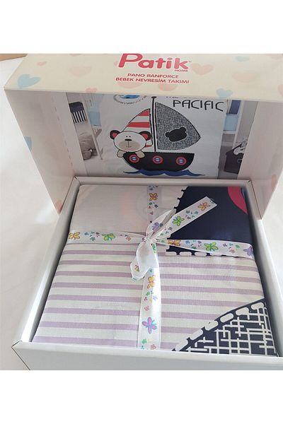 Kotonia Home Lenjerie completa 4 piese patut Kotonia Home Bebe - Toys 14, 100% bumbac