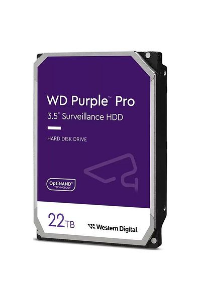 WESTERN DIGITAL HDD Western Digital Purple Pro, 22TB, SATA-III, 7200 rpm, 3.5"
