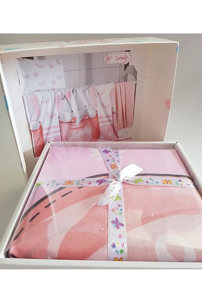 Kotonia Home Lenjerie completa 4 piese patut Kotonia Home Bebe - Toys 22, 100% bumbac