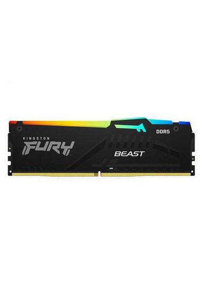 Kingston Memorie Kingston FURY Beast RGB, 16 GB, DDR5, 6000 MHz, CL36