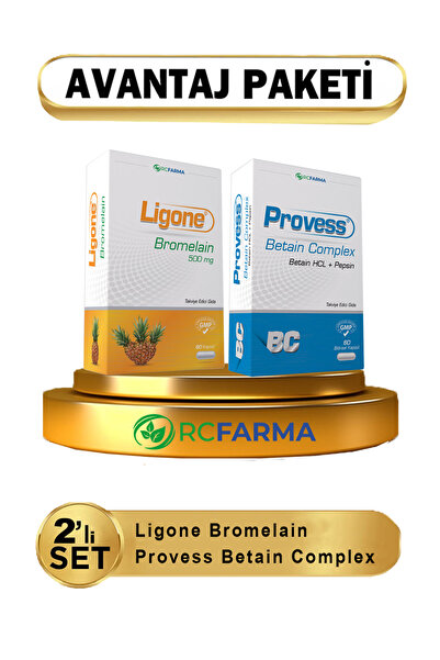 Rcfarma Ligone Bromelain + Provess Betain Complex ( Avantajlı Paket )