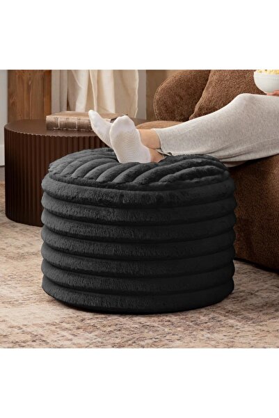 stillola Athena Puf Soft Kumaş Modern Makyaj Masası Ve Ayak Uzatma Pufu Xlarge