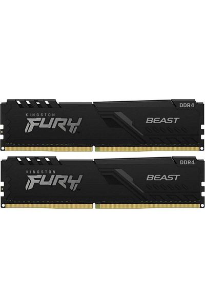 Kingston Memory Kingston FURY Beast 8GB(2x4GB) DDR4 3200MHz CL16 Dual Channel Kit