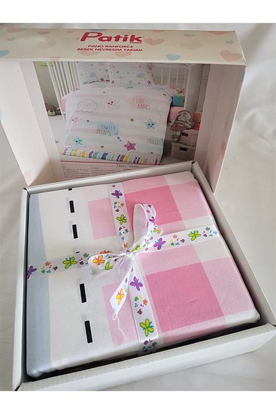 Kotonia Home Lenjerie completa 4 piese patut Kotonia Home Bebe - Toys 4, 100% bumbac