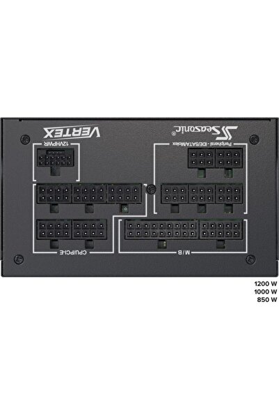 Seasonic Source Seasonic VERTEX PX-1200, 80+ Platinum, 1200W, ATX 3.0