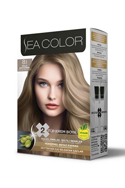 Sea Color 8.1 Küllü Açık Kumral Set Boya