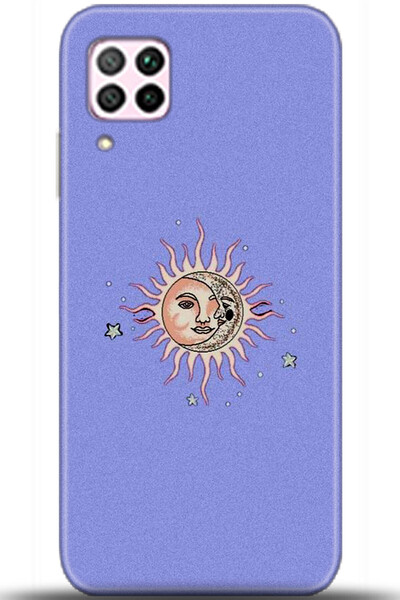 Noprin Huawei P40 Lite Case Hd Printed Case - Custody Series 5473