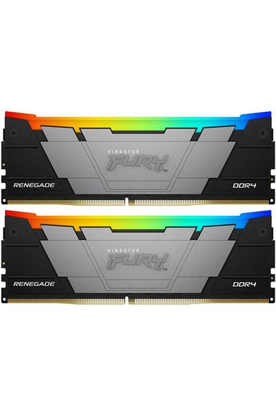 Kingston Memorii Kingston FURY Renegade Black RGB, 16 GB (2x8GB), DDR4, 3600 MHz, CL16, XMP