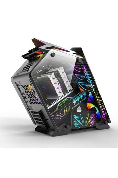 Pro GaminG Carcasa PRO GAMING HERCULE ARGB, Mid Tower (Negru)