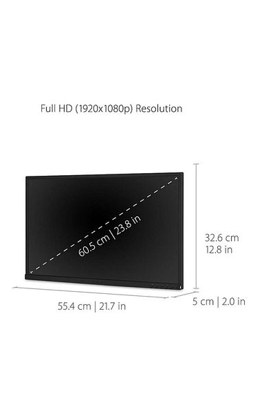 ViewSonic Monitor Kit doua monitoare IPS WLED ViewSonic 24" VG2448_H2 Full HD 1920x1080 VGA HDMI Boxe Negru