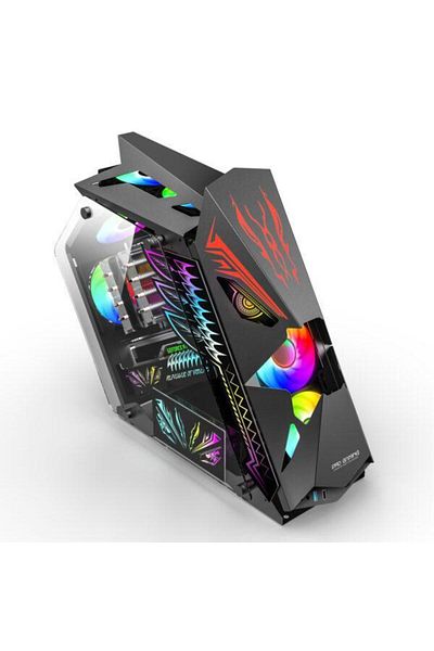 Pro GaminG Carcasa PRO GAMING HERCULE ARGB, Mid Tower (Negru)