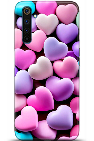 realme 6 Pro Kılıf HD Baskılı Kılıf - Custody Series 5432