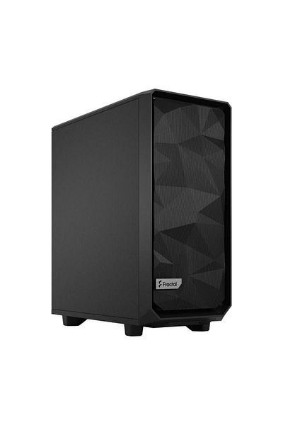 Fractal Design Carcasa Fractal Design Meshify 2 Compact Black Solid, Middle Tower (Gri)