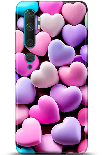 Noprin Xiaomi Mi Note 10 Pro Kılıf HD Baskılı Kılıf - Custody Series 5432