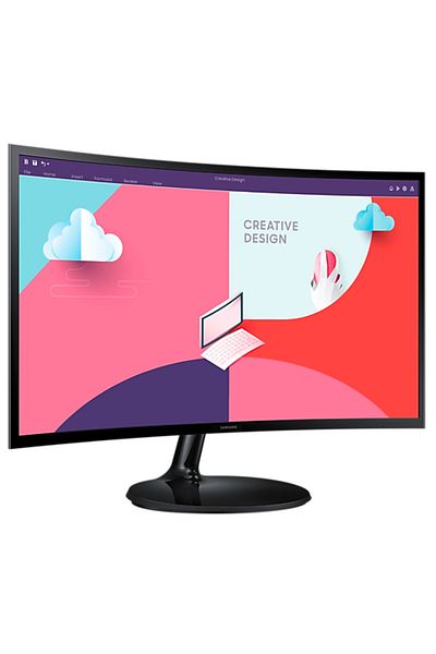 Samsung Monitor VA LED Samsung 24" LS24C360EAUXEN, Full HD 1920 x 1080, VGA, HDMI, AMD FreeSync, Curved