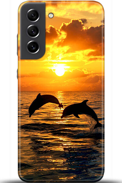Noprin Samsung Galaxy S21 Fe Case Hd Printed Case - Custody Series 5427